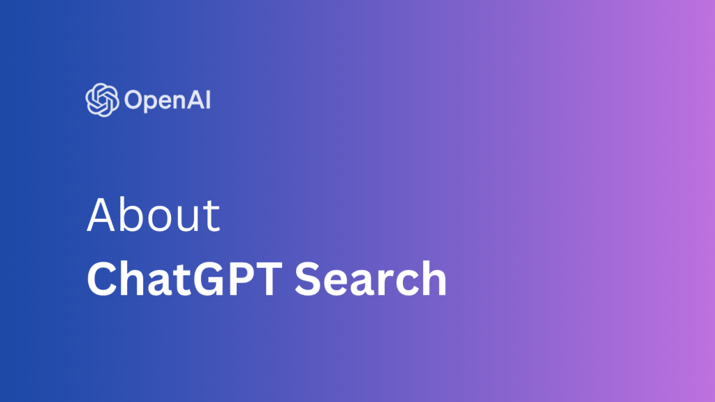 Featured image for About ChatGPT Search 